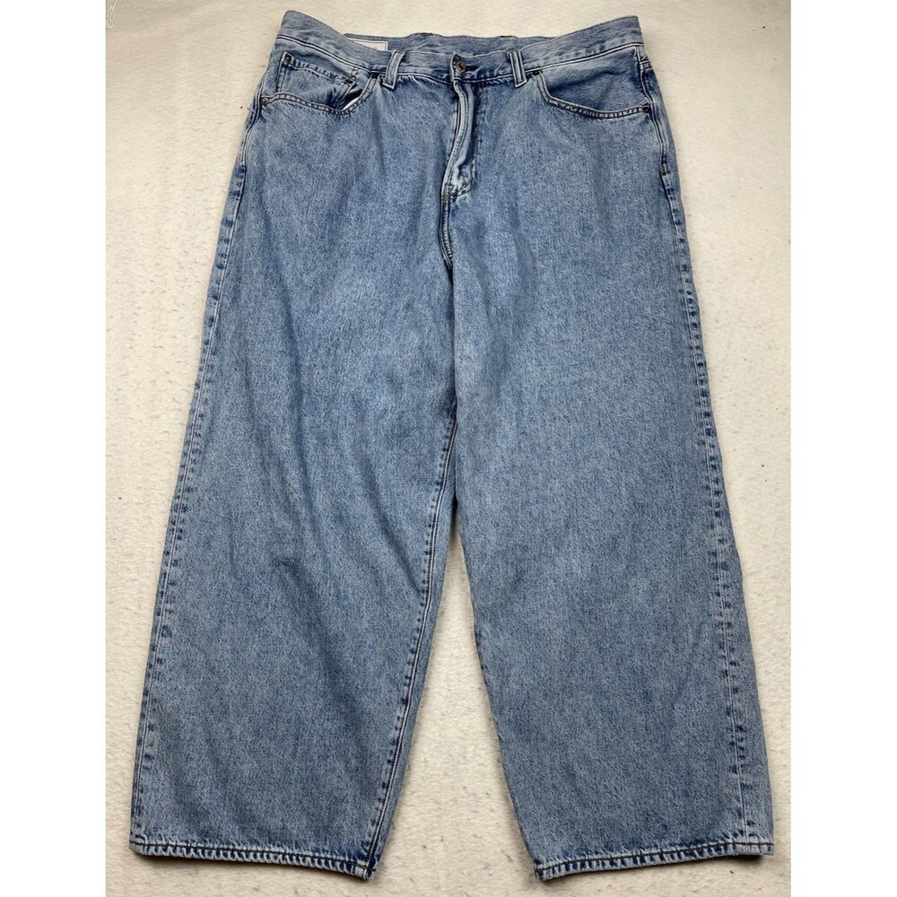 Gap Super Baggy Fit Men’s Size 38x32 Blue Cotton Denim Jeans 2025